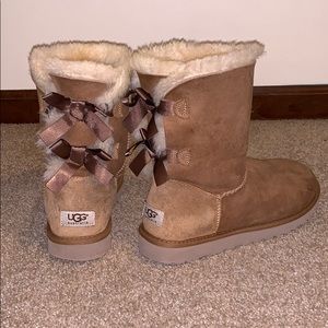 Chestnut Bailey Bow UGG Boots